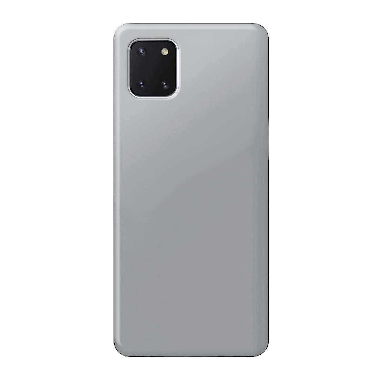 Nettech Samsung Galaxy S10 Lite Uyumlu Nano Arka Koruma Kılıf (Gri) NT-82172
