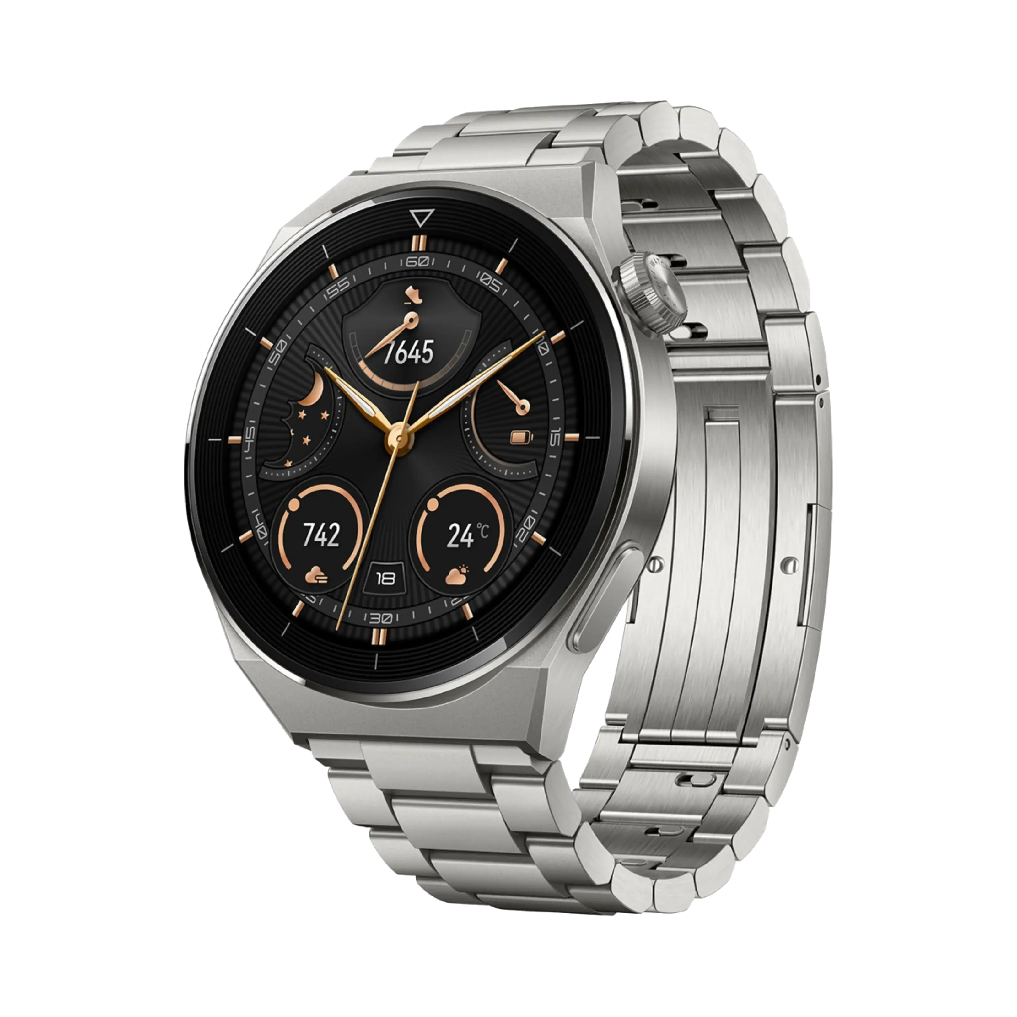 Huawei Watch GT3 Pro - Titanyum - 46mm - GPS - Titanyum