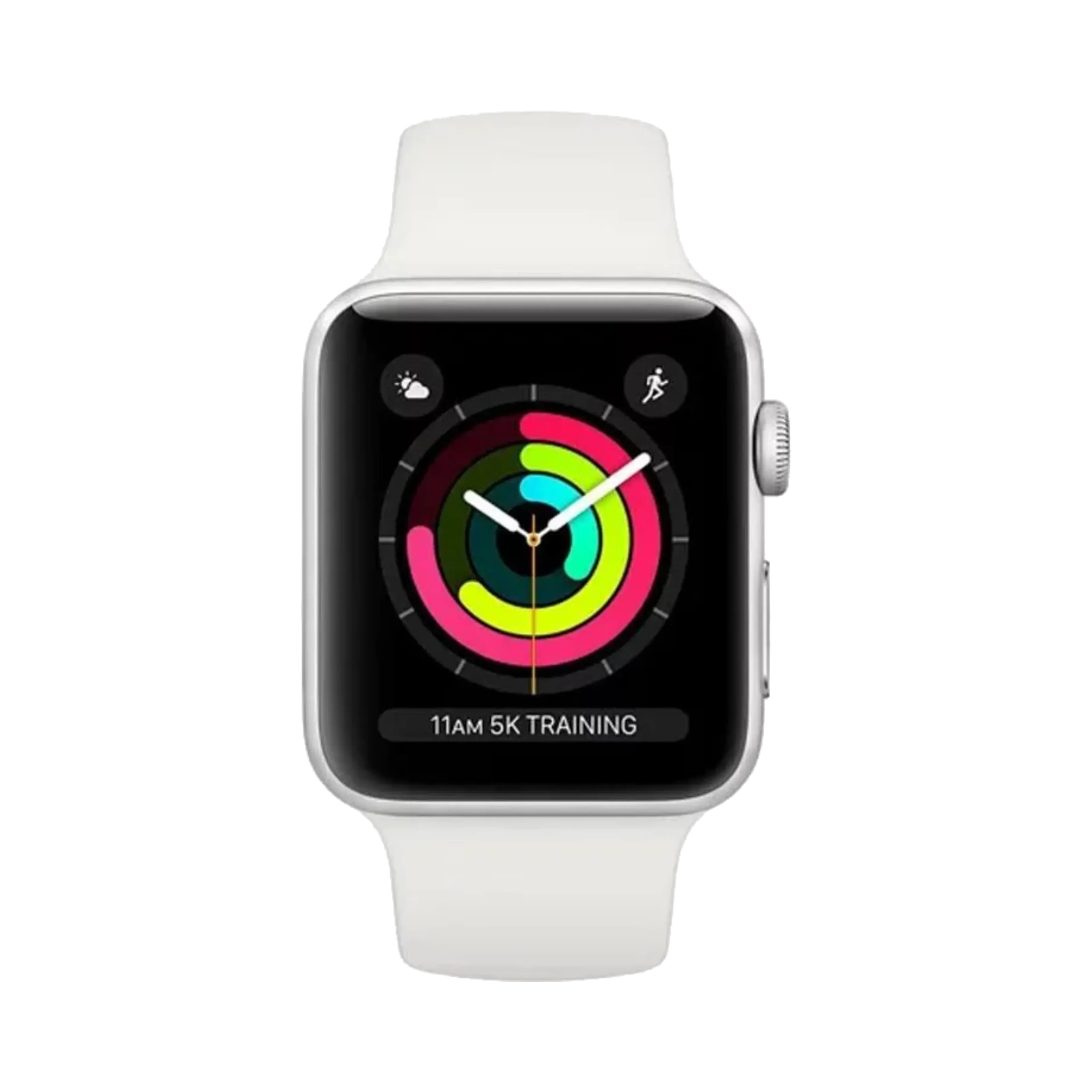 Apple Watch Series 3 - Alüminyum - 38mm - GPS - Gümüş