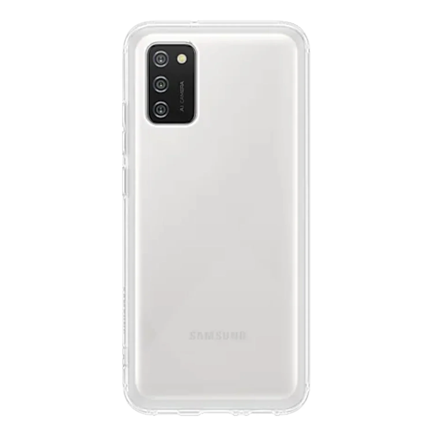 Nettech Samsung Galaxy A02S Uyumlu Lüx Seri Arka Koruma Kılıf (Şeffaf) NT-84678