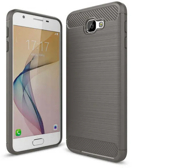 Galaxy J5 Prime Kılıf Zore Room Silikon Kapak - Gri - 1