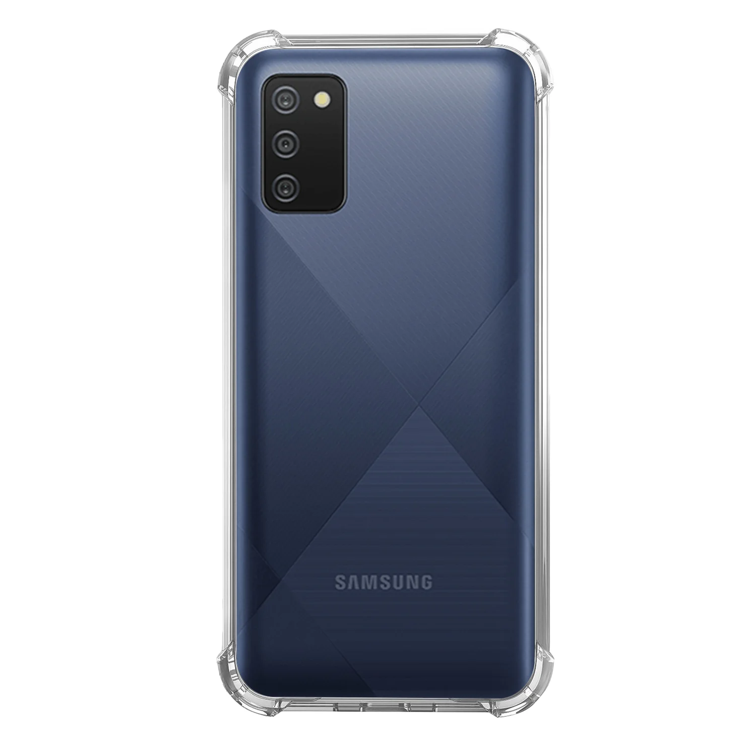 Nettech Samsung Galaxy A02S Uyumlu Rarroz Seri Arka Koruma Kılıf (Şeffaf) NT-88124