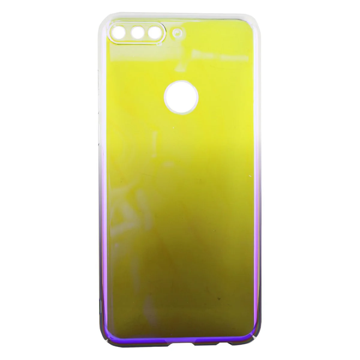 Nettech Huawei Y7 2018 Uyumlu Glaze Arka Koruma Kılıf (Siyah) VR-15351