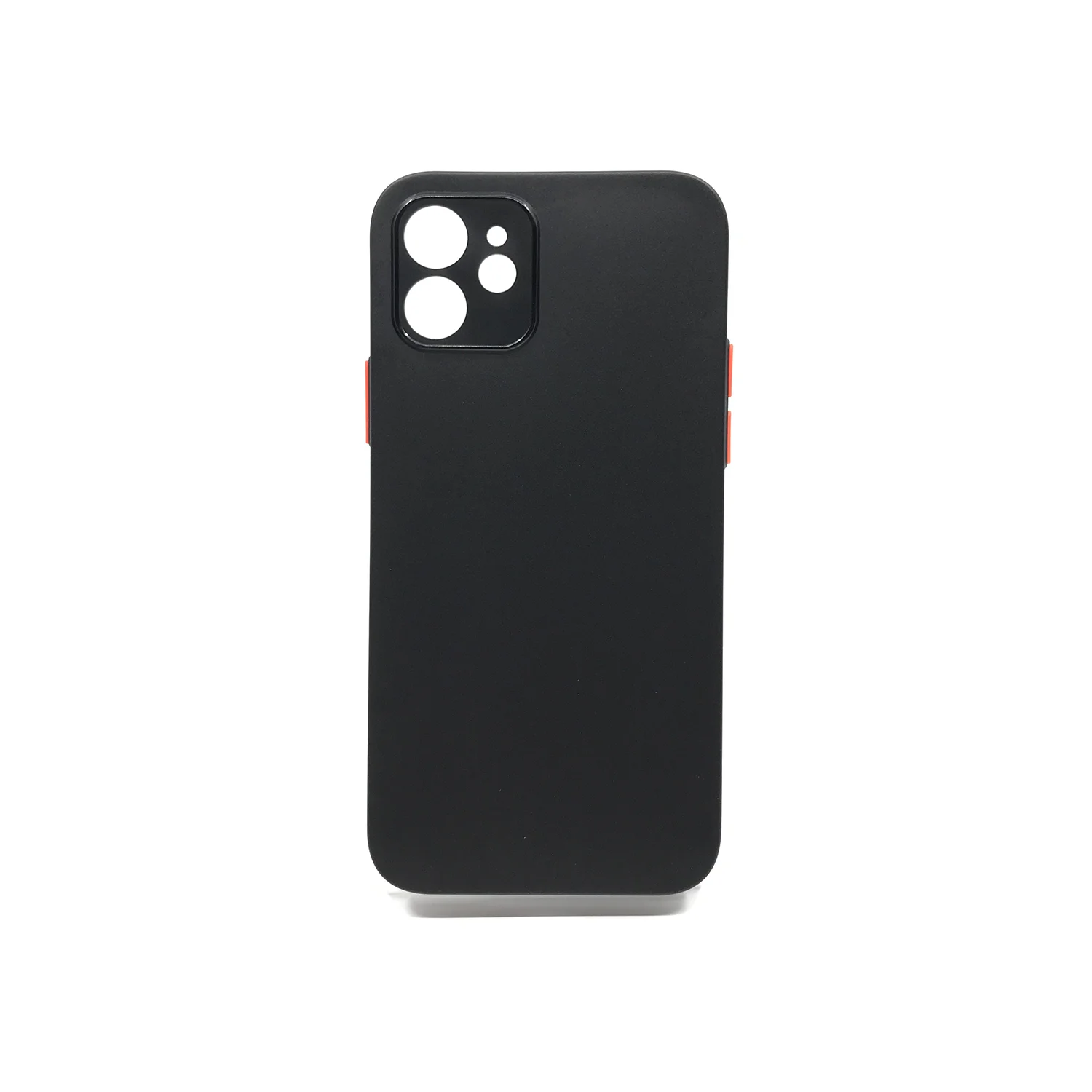 Nettech Apple iPhone 12 Uyumlu Ultra Slim Arka Koruma Kılıf (Siyah) NT-87876