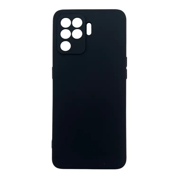 Nettech Oppo Reno 5 Lite Uyumlu Nano Arka Koruma Kılıf (Siyah) NT-87588