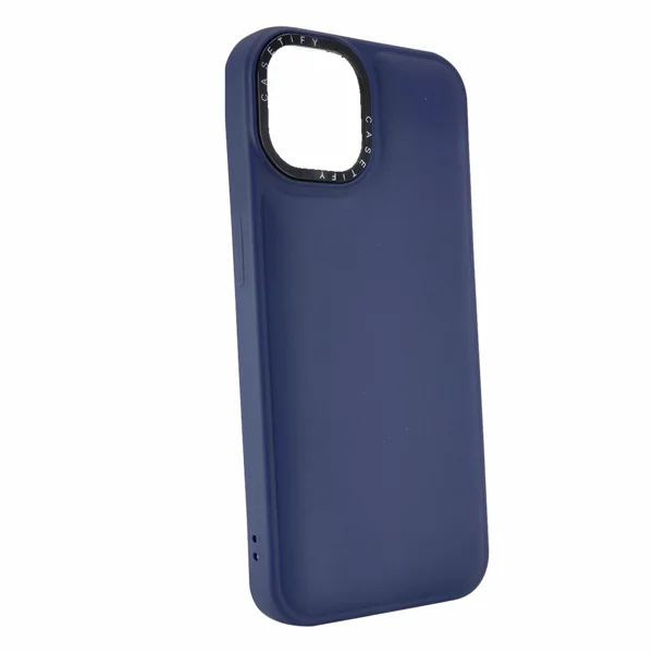 Nettech Apple iPhone 14 Uyumlu Casetify Buff Seri Arka Koruma Kılıf (Lacivert) NT-97475 - 2