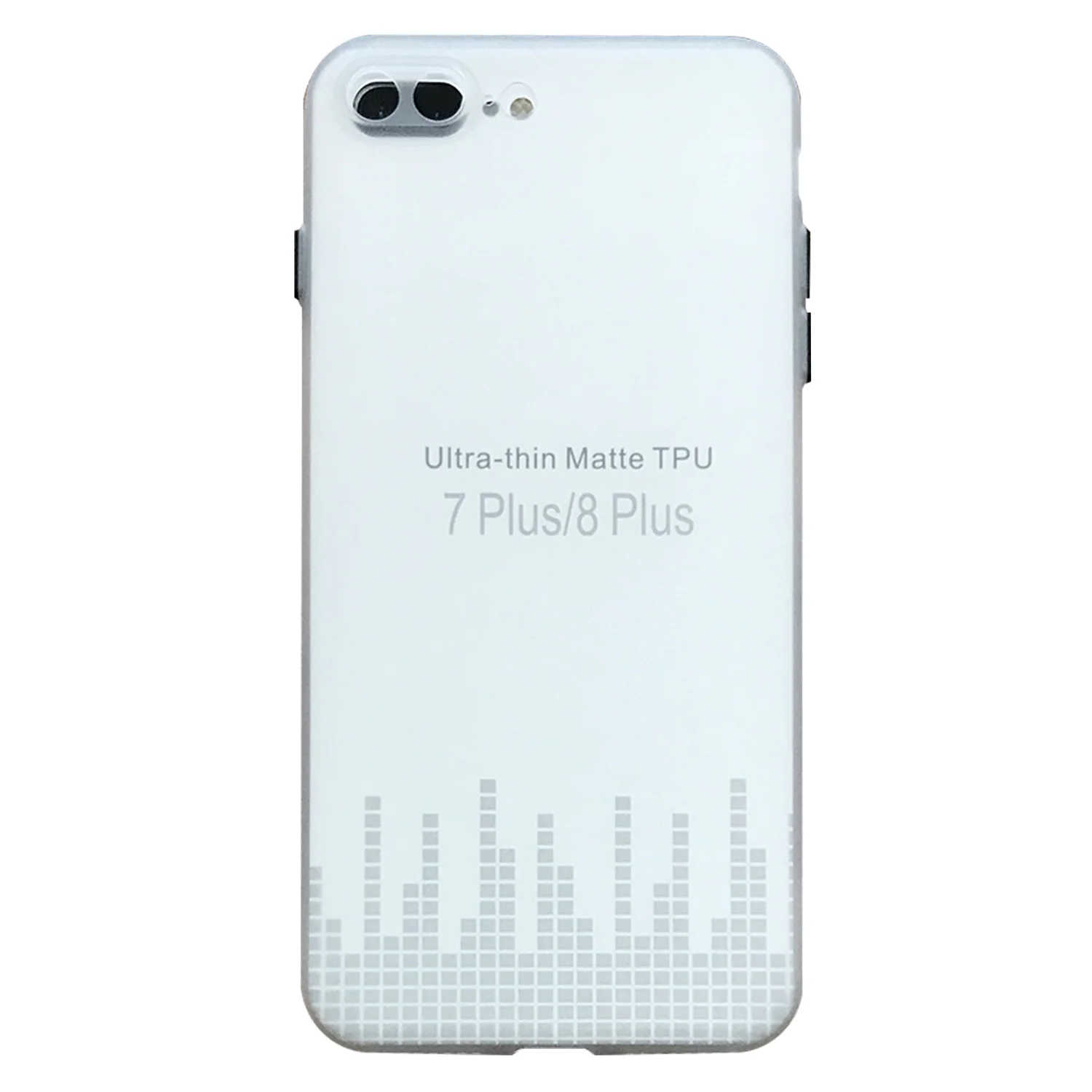 Nettech Apple iPhone 7 Plus Uyumlu Ultra Slim Arka Koruma Kılıf (Beyaz) NT-87901