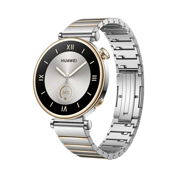 Huawei Watch GT 4 - Paslanmaz Çelik - 41mm - GPS - Gümüş - 1
