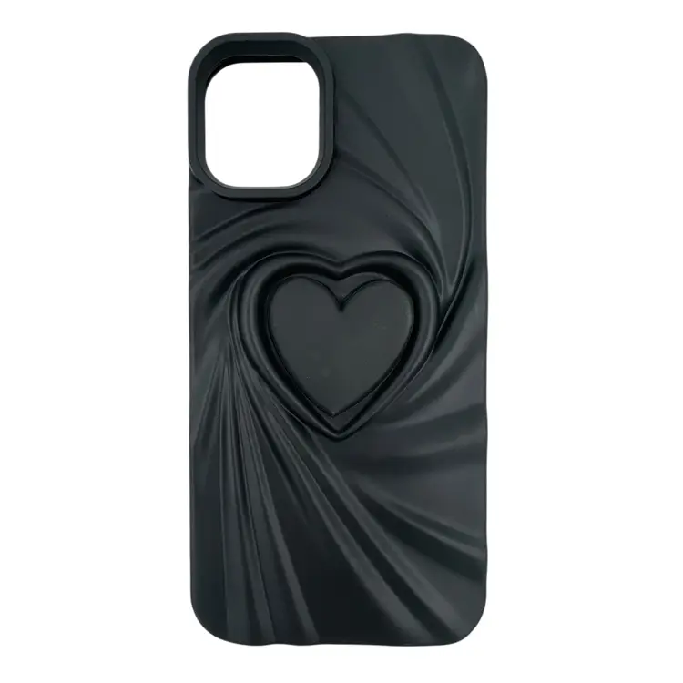 Nettech Apple iPhone 11 Uyumlu Maskot Seri Arka Koruma Kılıf (Siyah) NT-111555