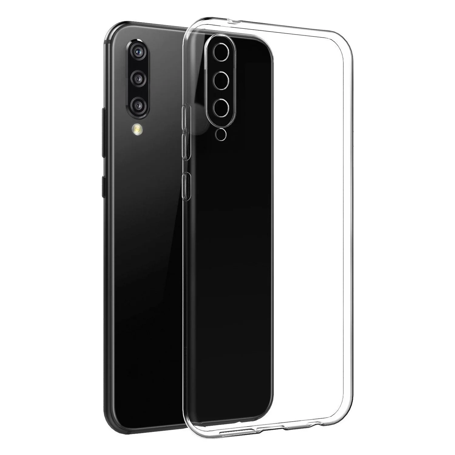 Nettech Huawei Honor 9X Uyumlu Lüx Seri Arka Koruma Kılıf (Şeffaf) VR-20608