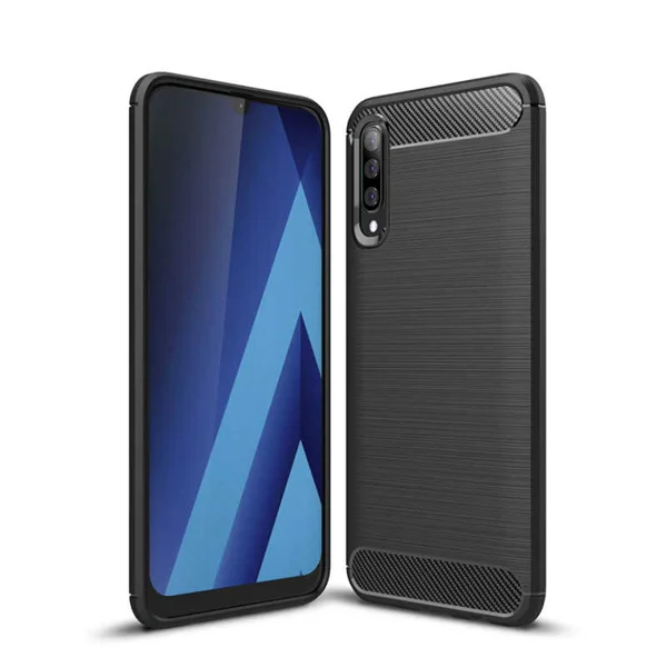 Galaxy M30 Kılıf Zore Room Silikon Kapak - Siyah - 1