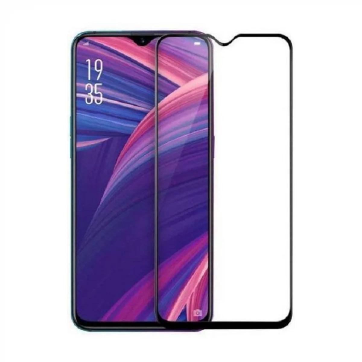 Ufo Huawei Y7 2019 Uyumlu Ön Koruma Nano Ekran Koruyucu (Siyah) VR-14393