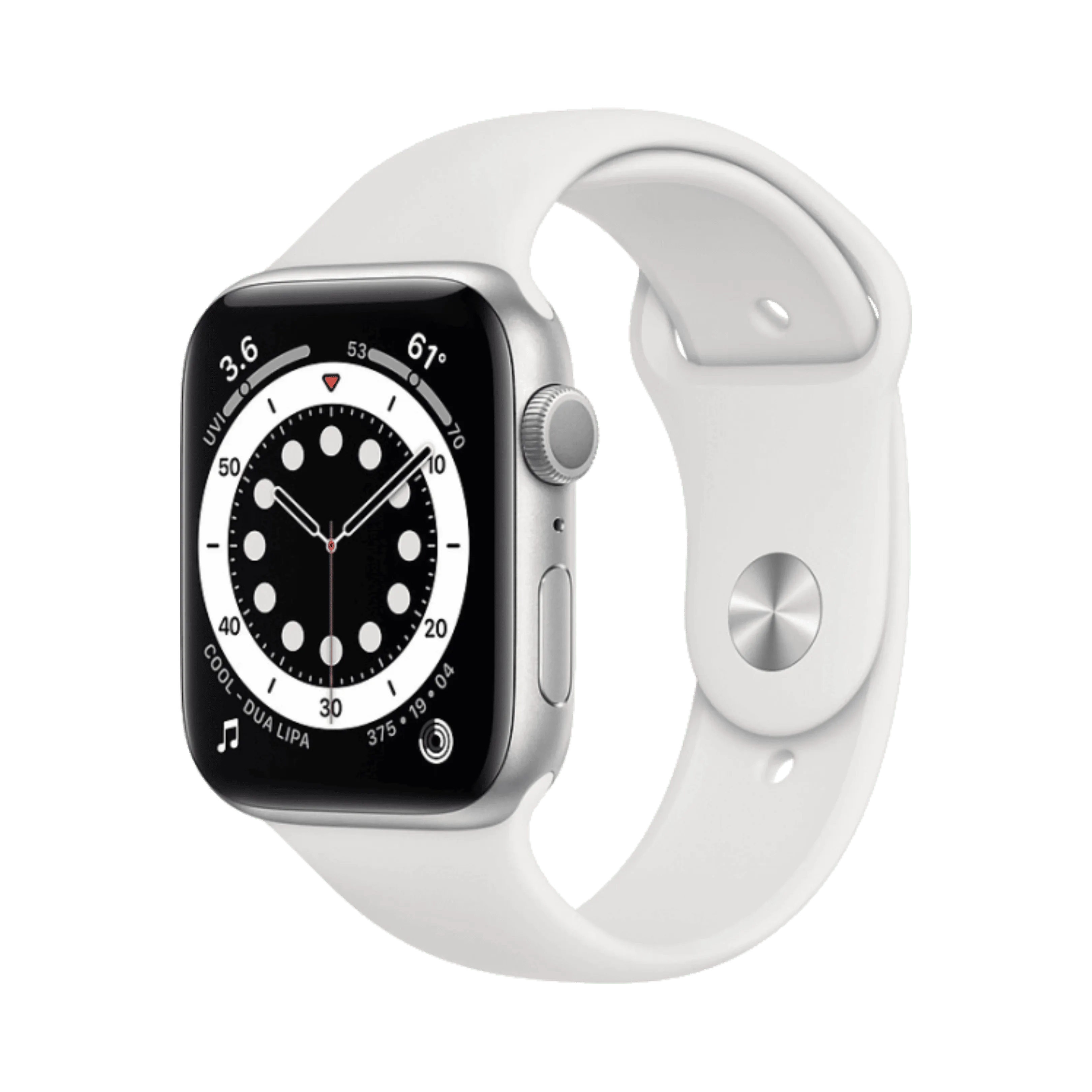 Apple Watch Series 6 - Alüminyum - 44mm - GPS - Gümüş