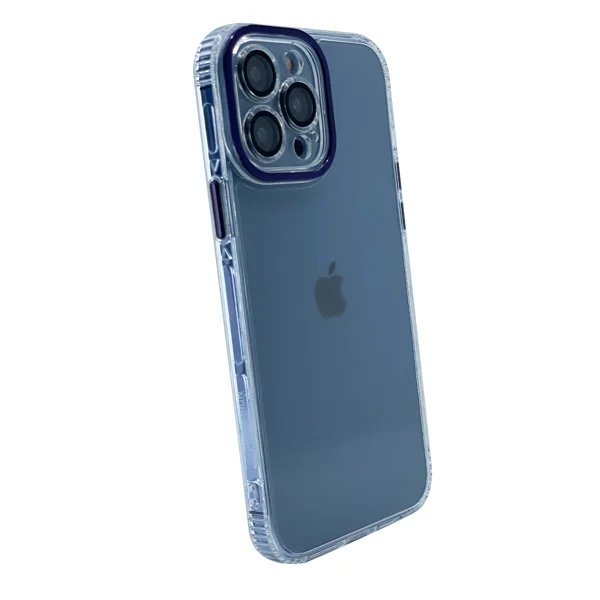 Nettech Apple iPhone 13 Pro Max Uyumlu Kamera Korumalı Ocean Seri Arka Koruma Kılıf (Mor) NT-101629 - 2