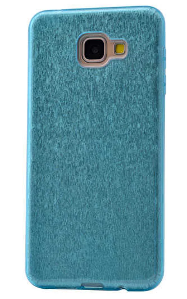 Galaxy A5 2017 Kılıf Zore Shining Silikon - Mavi - 1