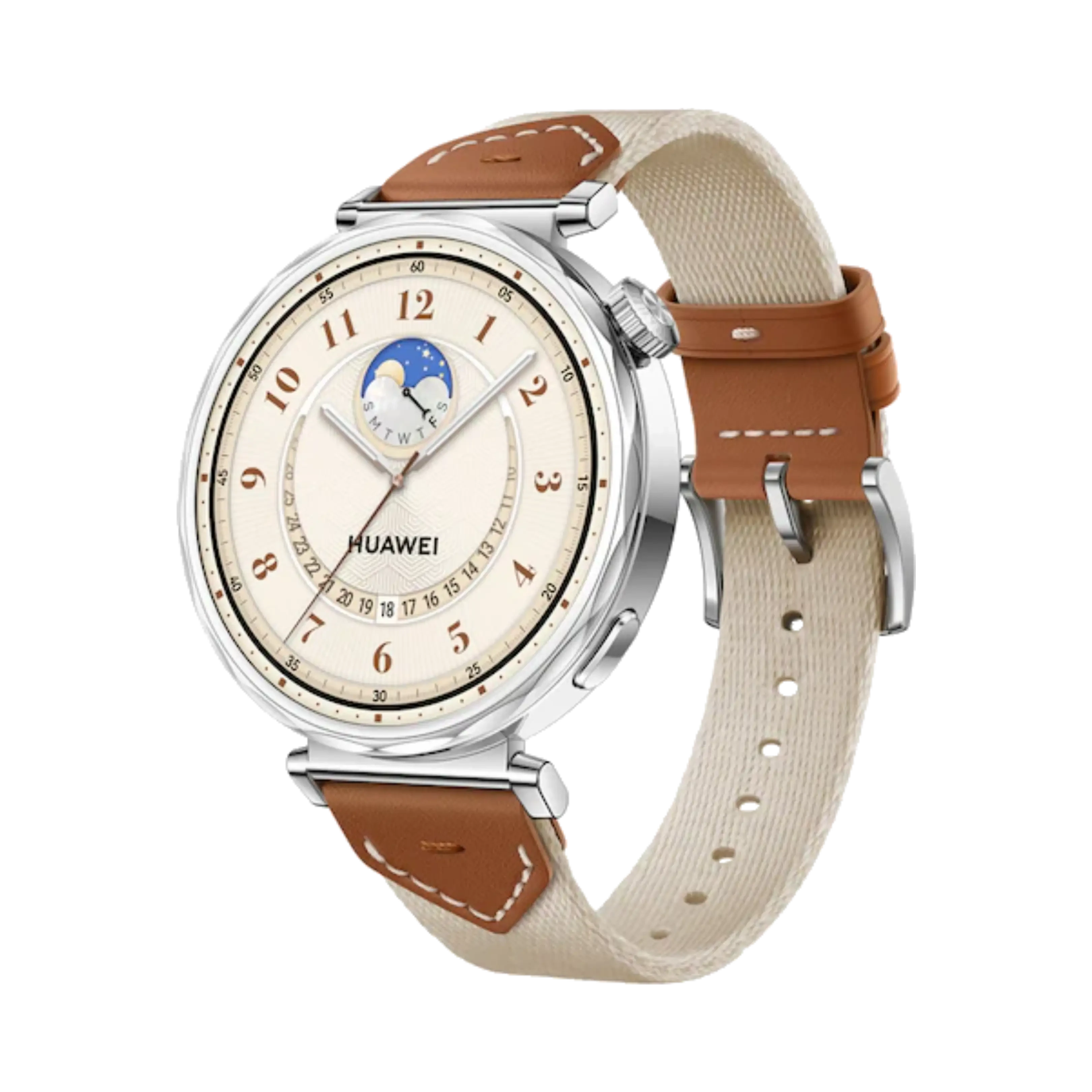 Huawei Watch GT 5 - Paslanmaz Çelik - 41mm - GPS - Kahverengi