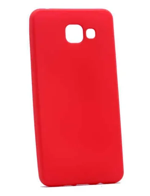 Galaxy A5 2016 Kılıf Zore Premier Silikon Kapak - Kırmızı