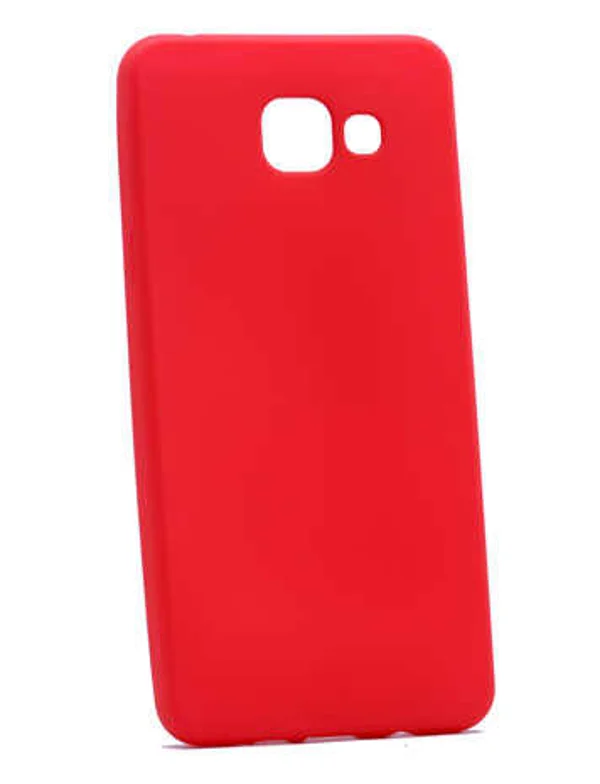 Galaxy A5 2016 Kılıf Zore Premier Silikon Kapak - Kırmızı - 1