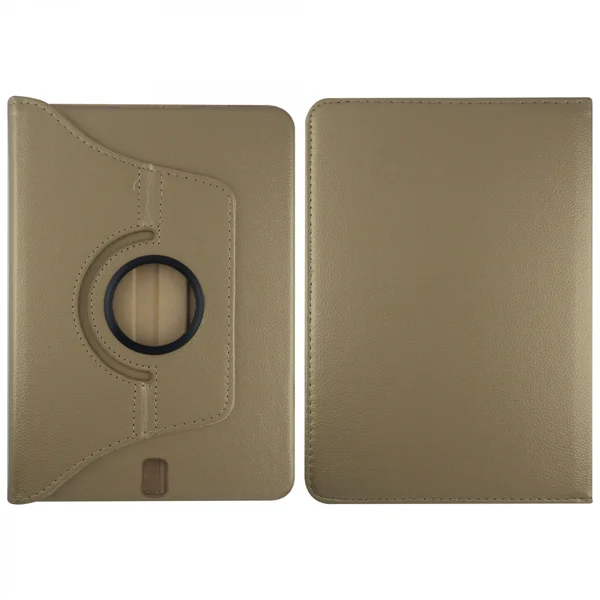 Nettech Samsung Galaxy T820 Tab S3 Uyumlu 360 Kapaklı Kılıf (Gold) VR-7233