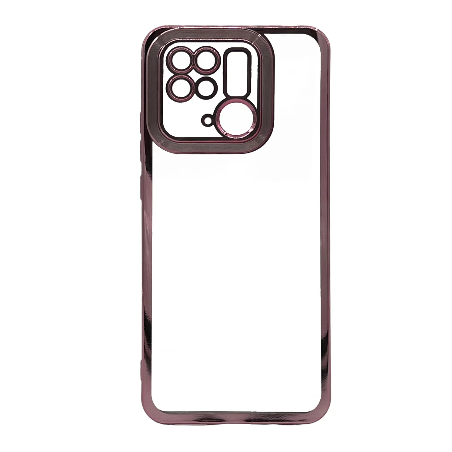 Nettech Xiaomi Redmi 10C Uyumlu Round Silikon Seri Arka Koruma Kılıf (Çeşitli Renk) NT-106963