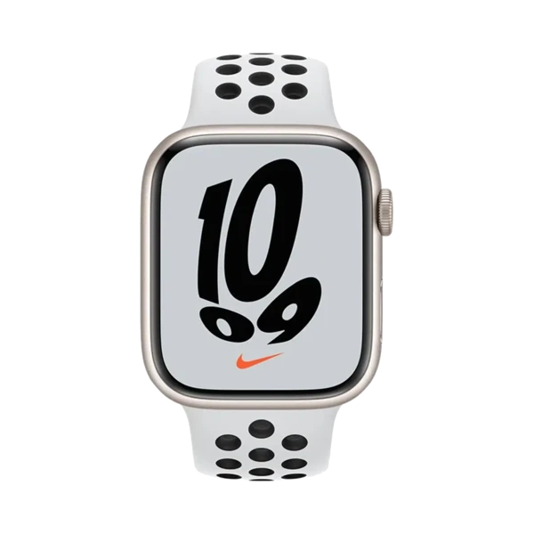 Apple Watch Series 7 Nike - Alüminyum - 45mm - GPS - Yıldız Işığı - 2