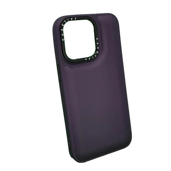 Nettech Apple iPhone 14 Pro Max Uyumlu Casetify Buff Seri Arka Koruma Kılıf (Mor) NT-98141 - 2