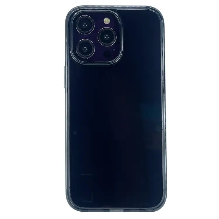 Nettech Apple iPhone 14 Pro Uyumlu Icesand Airbag Seri Arka Koruma Kılıf (Siyah) NT-101297