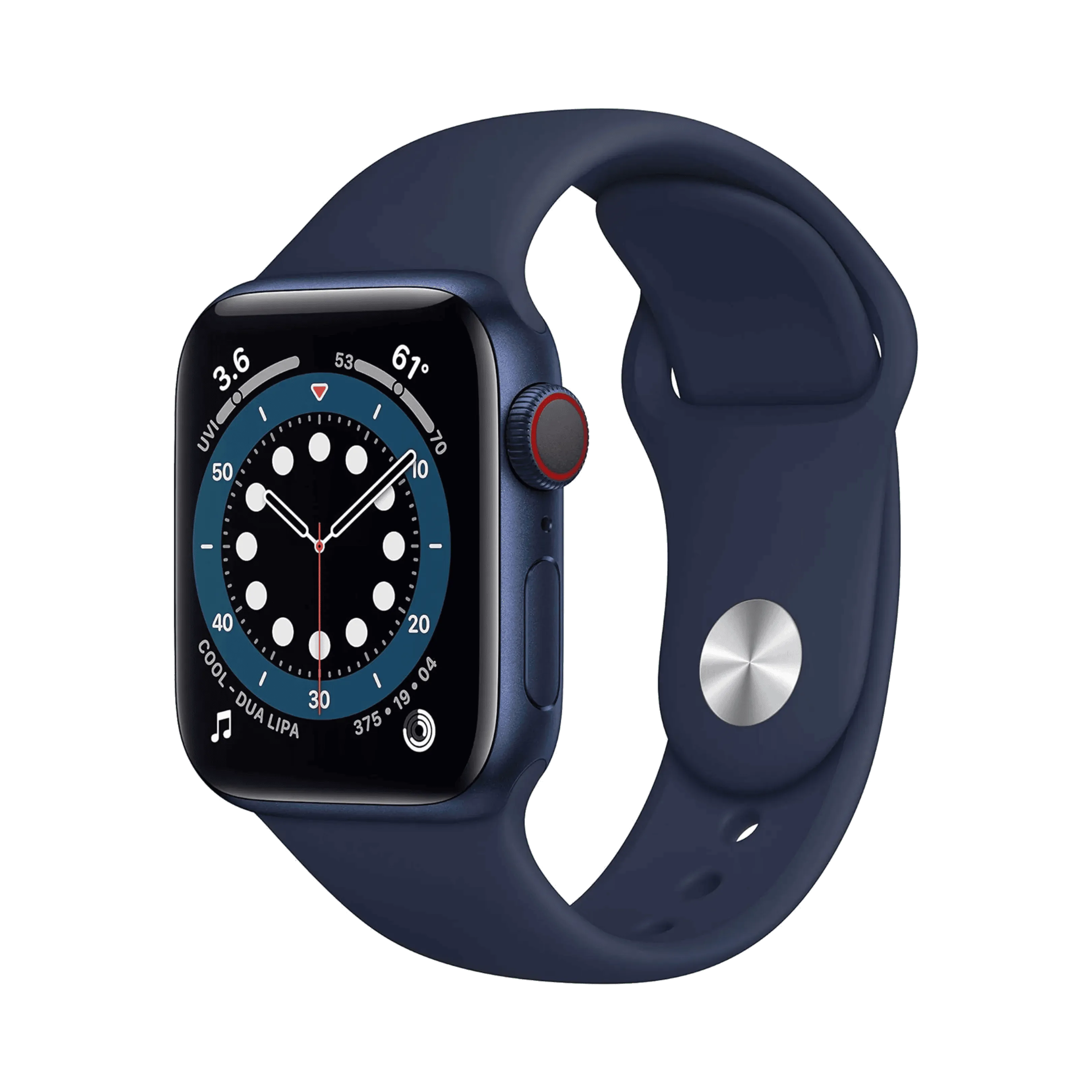 Apple Watch Series 6 - Alüminyum - 40mm - Cellular - Mavi