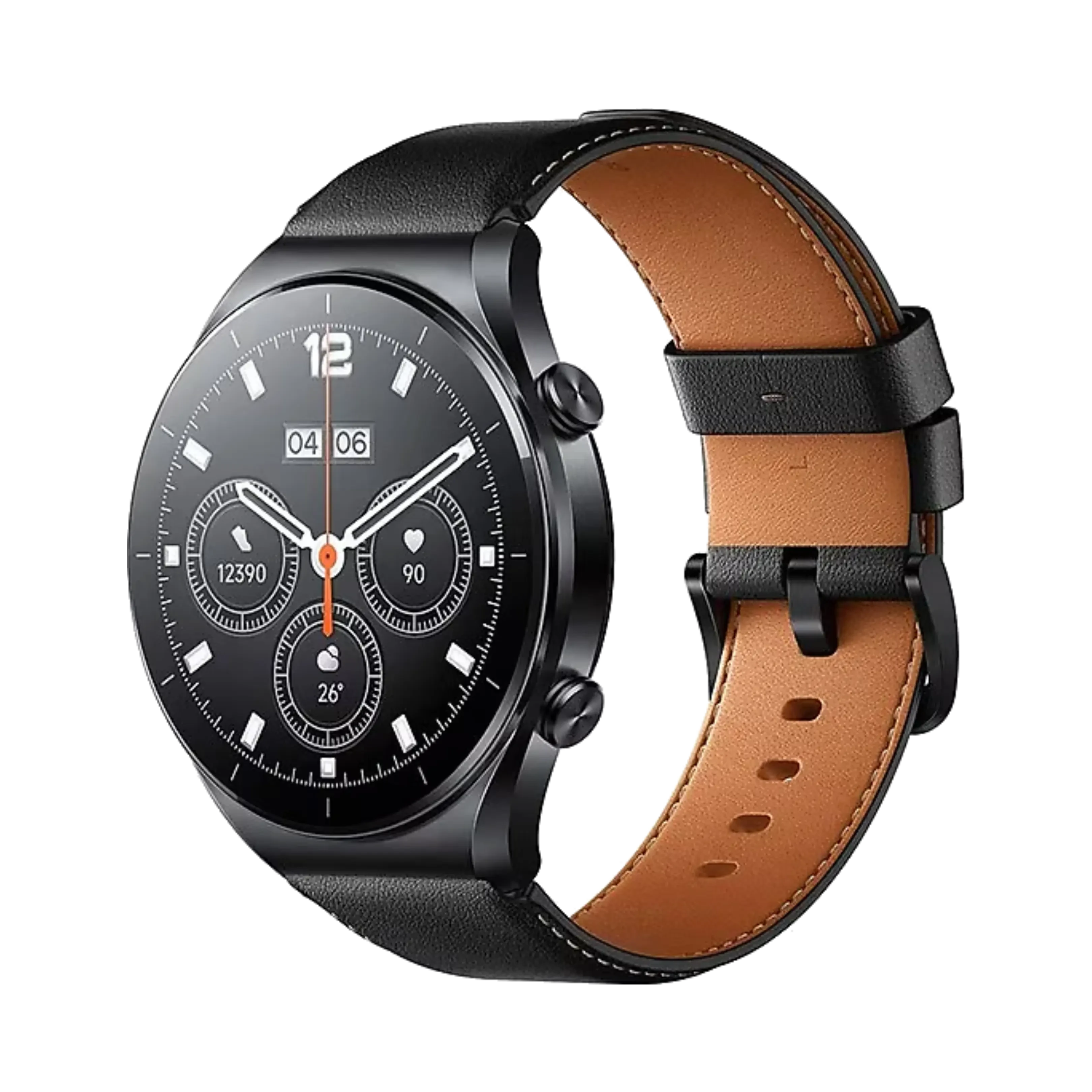 Xiaomi Watch S1 - Paslanmaz Çelik - 46mm - Wi-Fi - Siyah