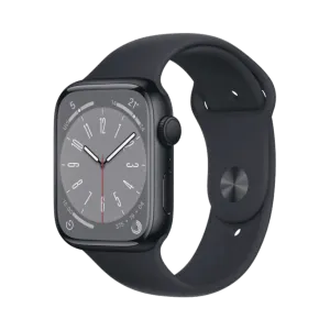 Apple Watch Series 8 - Alüminyum - 45mm - GPS - Gece yarısı
