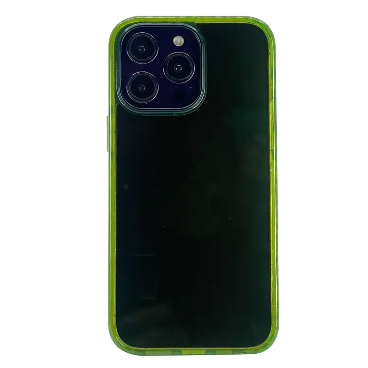 Nettech Apple iPhone 14 Pro Max Uyumlu Icesand Airbag Seri Arka Koruma Kılıf (Yeşil) NT-101299