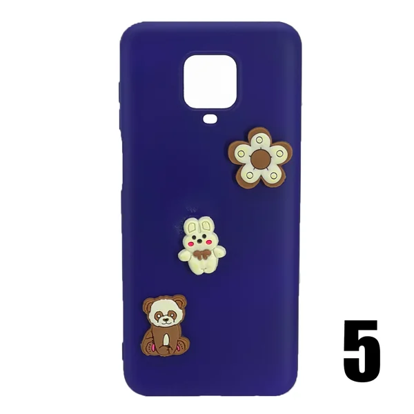 Nettech Xiaomi Redmi Note 9 Pro Uyumlu Maskot Seri Arka Koruma Kılıf (Karışık Renk) NT-106209 - 5
