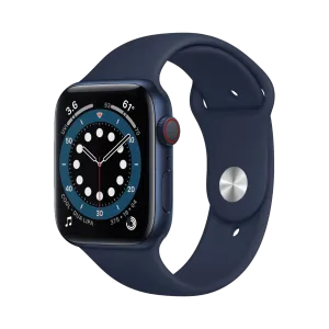 Apple Watch Series 6 - Alüminyum - 44mm - Cellular - Mavi