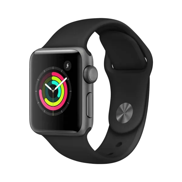 Apple Watch Series 3 - Alüminyum - 38mm - GPS - Gece yarısı - 1