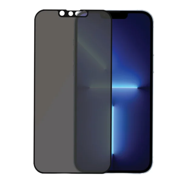 Nettech Apple iPhone 13 Pro Max Uyumlu Ön Koruma Hayalet Seramik Nano Ekran Koruyucu (Siyah) NT-95548 - 1
