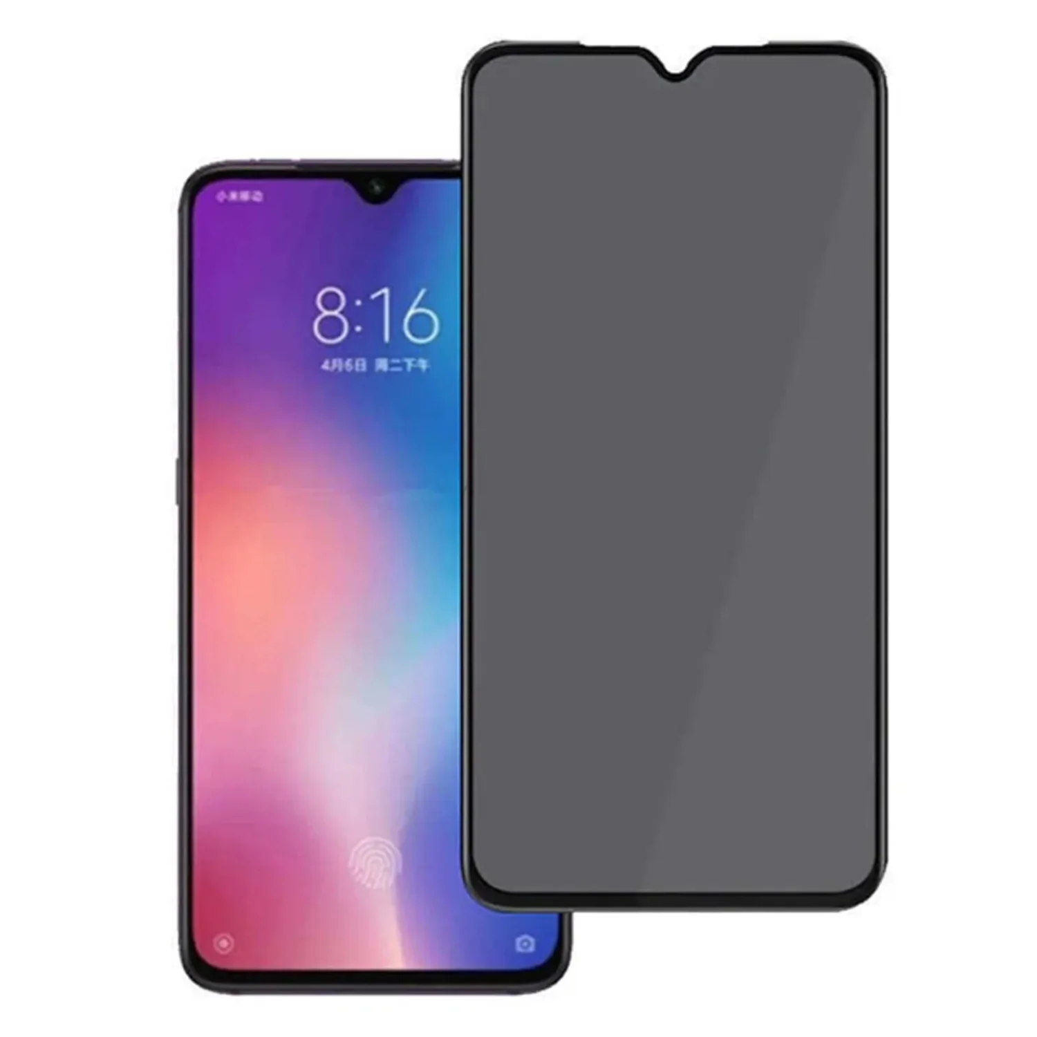 Nettech Xiaomi Redmi 9 Uyumlu Ön Koruma Hayalet Seramik Nano Ekran Koruyucu (Siyah) NT-98727