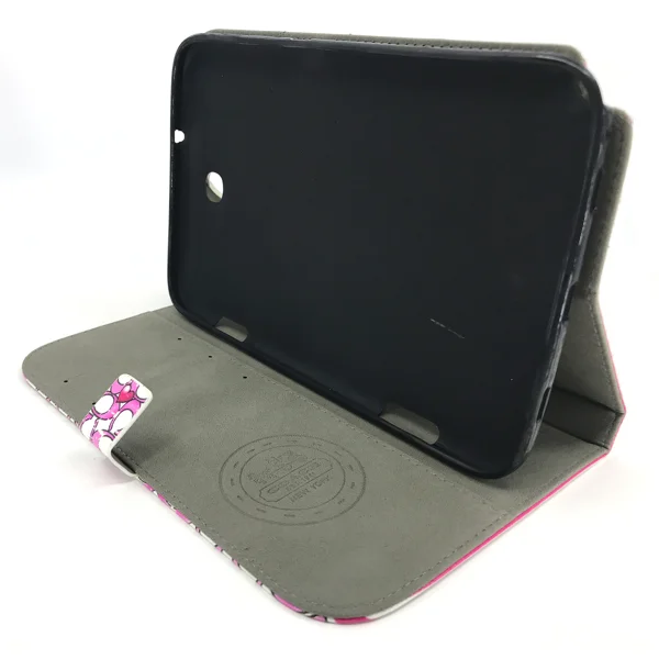 Nettech Samsung Galaxy N5100 Note 8.0 Tab Uyumlu Desenli Seri Kapaklı Kılıf (Şeffaf) NT-12490 - 4