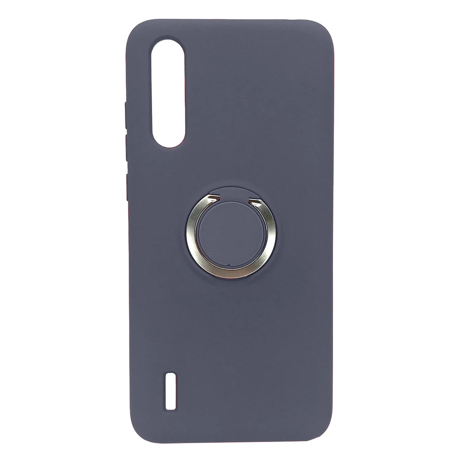 Nettech Xiaomi Mi A3 Lite Uyumlu Nano Ring Arka Koruma Kılıf (Gri) NT-81852