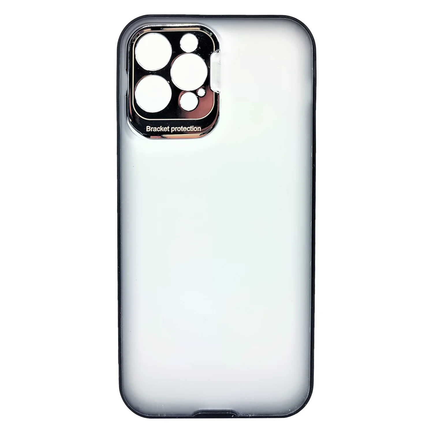 Nettech Apple iPhone 12 Pro Max Uyumlu Fluence Seri Arka Koruma Kılıf (Siyah) NT-88854