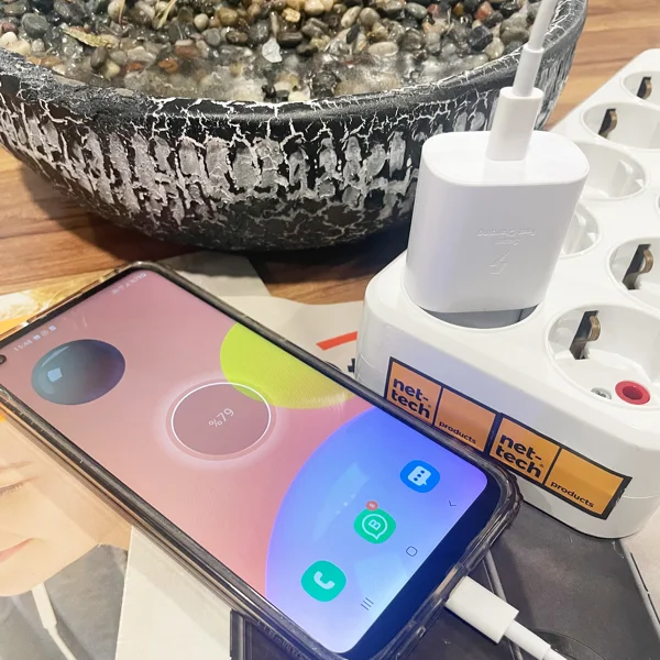 Teknonet TN-HCH12 25W 3000 mAh Type-C To Type-C Şarj Aleti (Beyaz) NT-98785 - 2