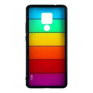 Nxe Design Huawei Mate 20 Uyumlu Arka Koruma Arka Koruma Kılıf (Gökkuşağı) VR-12446