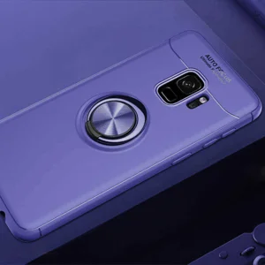 Galaxy S9 Kılıf Zore Ravel Silikon Kapak - Mavi