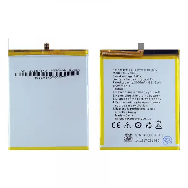 Teknonet Casper Via F1 Uyumlu Casper BL-N3000E 3000 MAh Batarya NT-21424