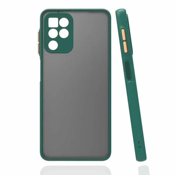 Galaxy M22 Kılıf Zore Hux Kapak - Koyu Yeşil - 3