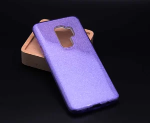 Galaxy S9 Plus Kılıf Zore Shining Silikon - Mor