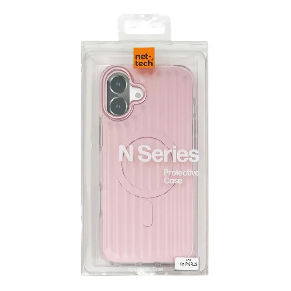 Nettech Apple iPhone 16 Plus Uyumlu NT-N059 Arka Koruma Kılıf (Pembe) NT-111197 - 3