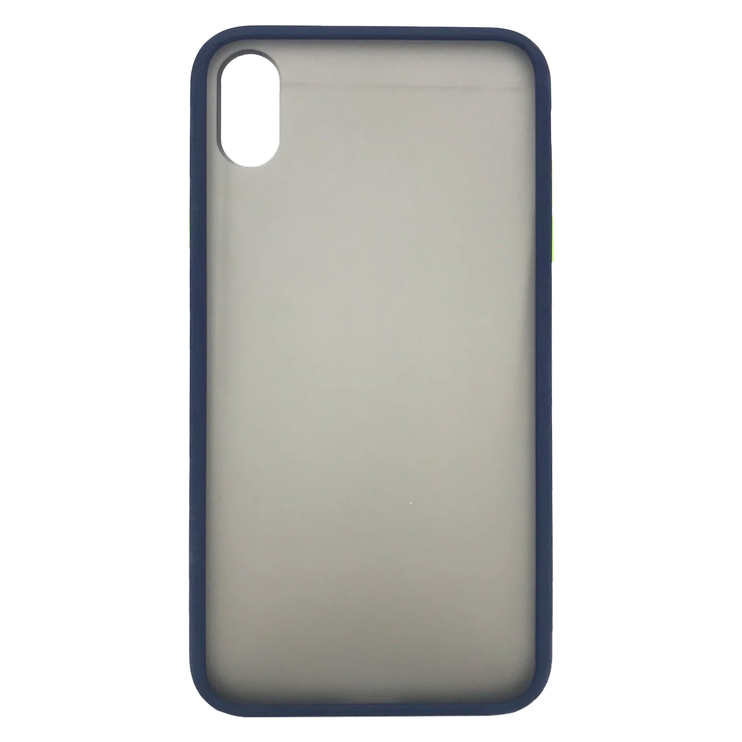 Nettech Apple iPhone XS Max Uyumlu Montreal Seri Arka Koruma Kılıf (Lacivert) NT-81483