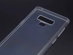 Galaxy Note 9 Kılıf Zore İmax Silikon Kılıf - Renksiz