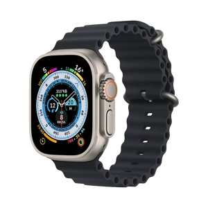 Apple Watch Ultra Titanyum 49mm GPS + Cellular Gümüş - küçük görsel 1