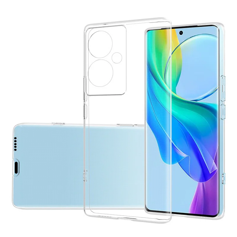 Realme Note 60 Kılıf Zore Süper Silikon Kapak - Şeffaf